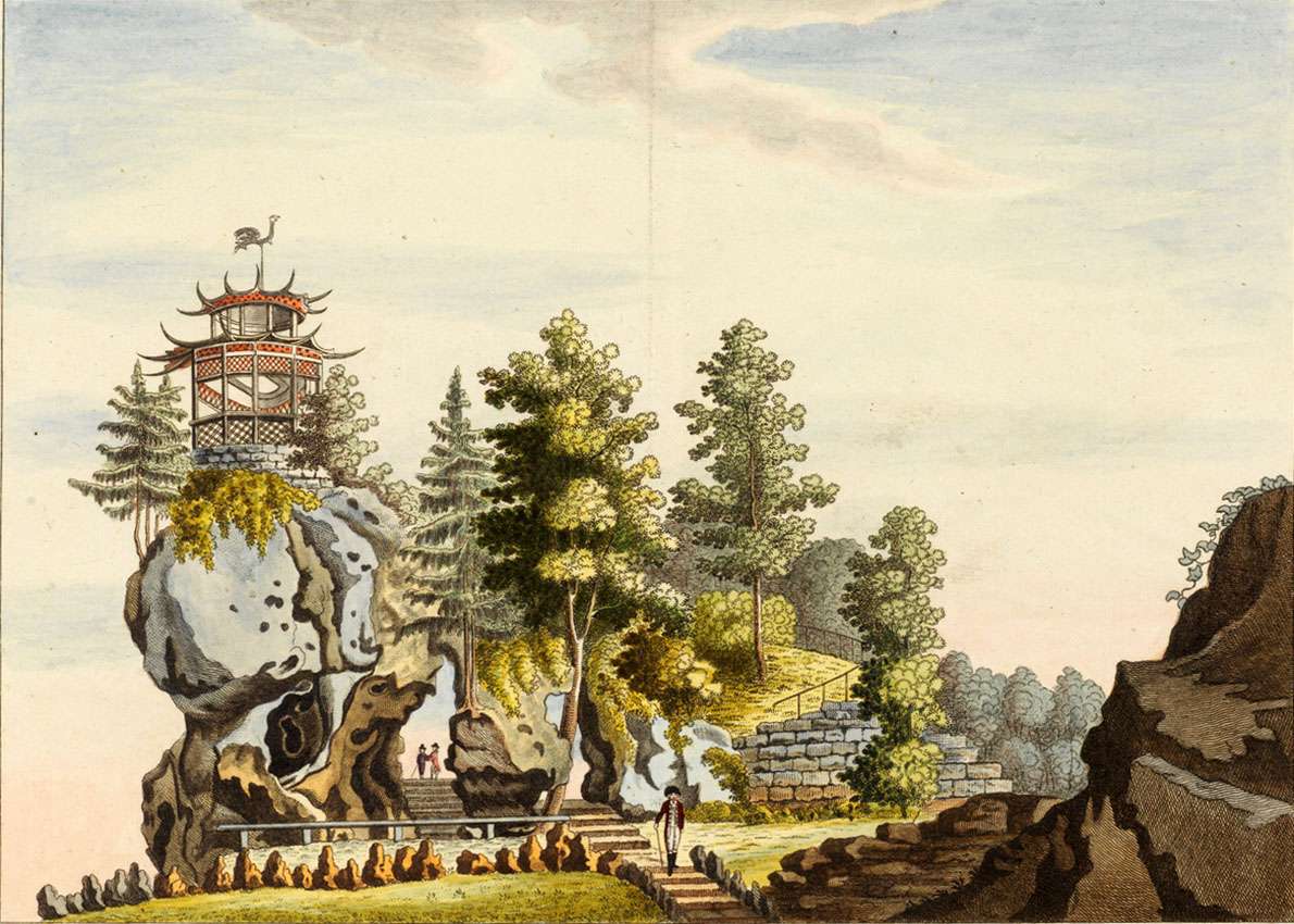Koeppel JG -1793- La Grotta di Eolo a Sanspareil puzzle online