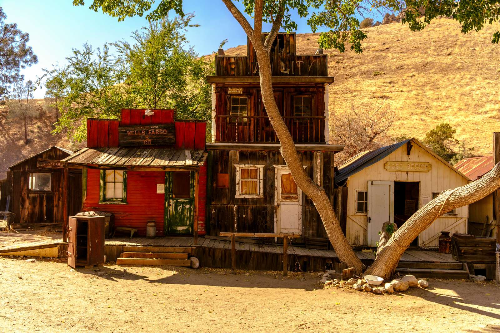 Cidade Fantasma de Silver City, Califórnia quebra-cabeças online