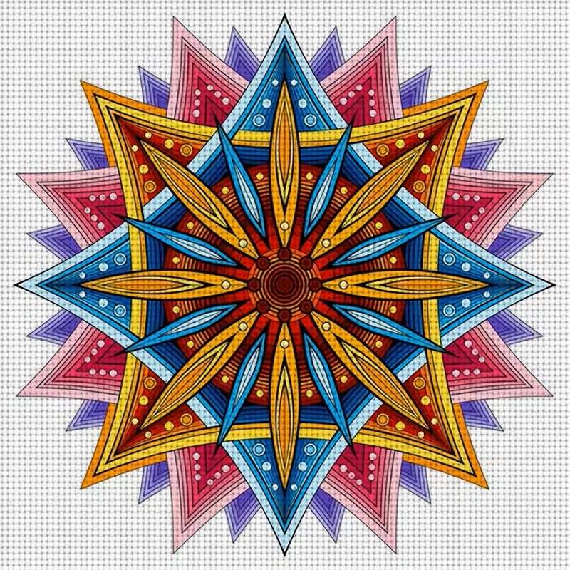 motivo decorativo e colorato puzzle online