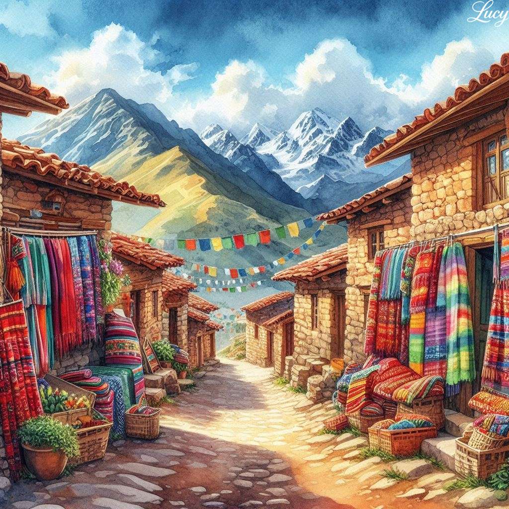 Anden-Bergdorf Online-Puzzle