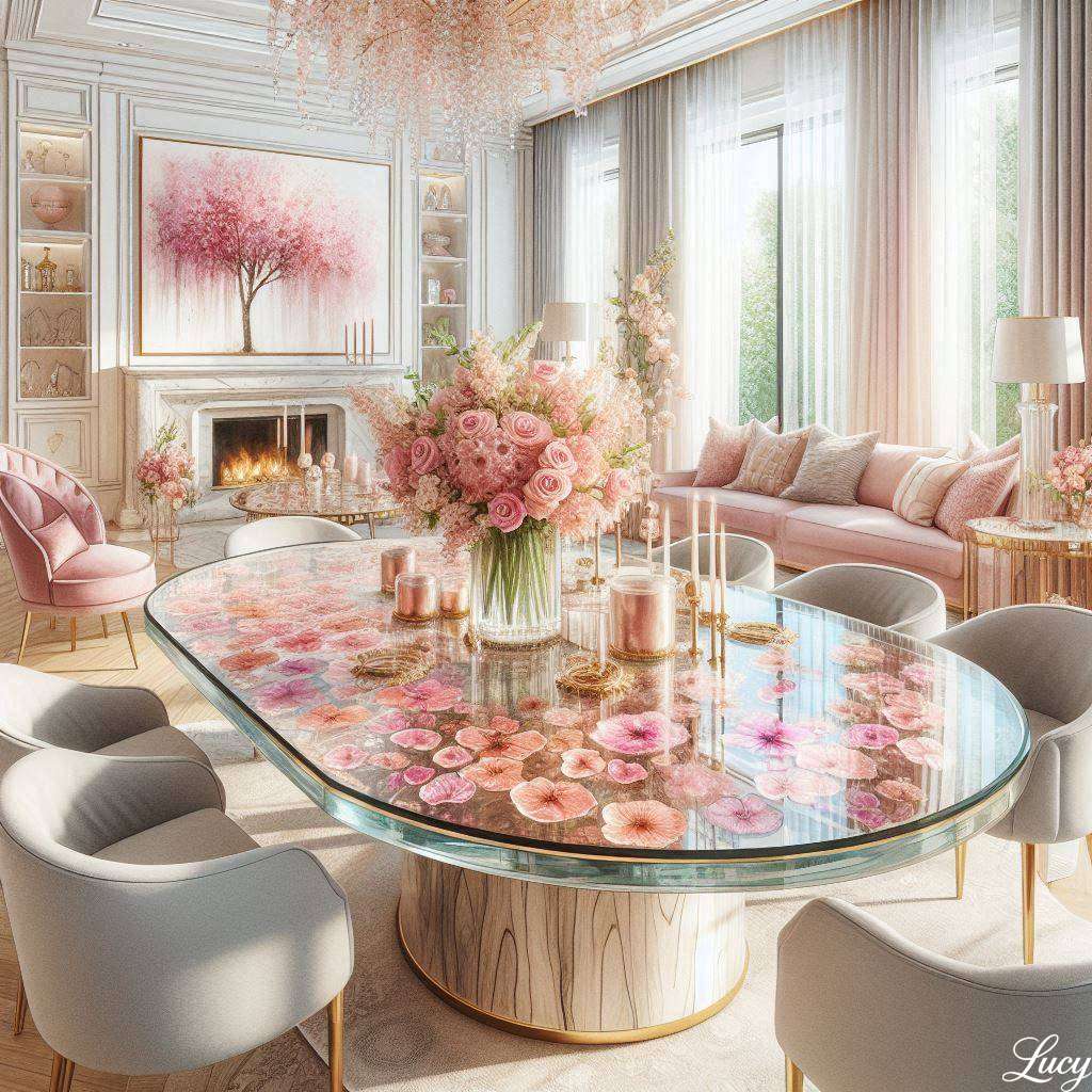 Elegant luxury dining room jigsaw puzzle online