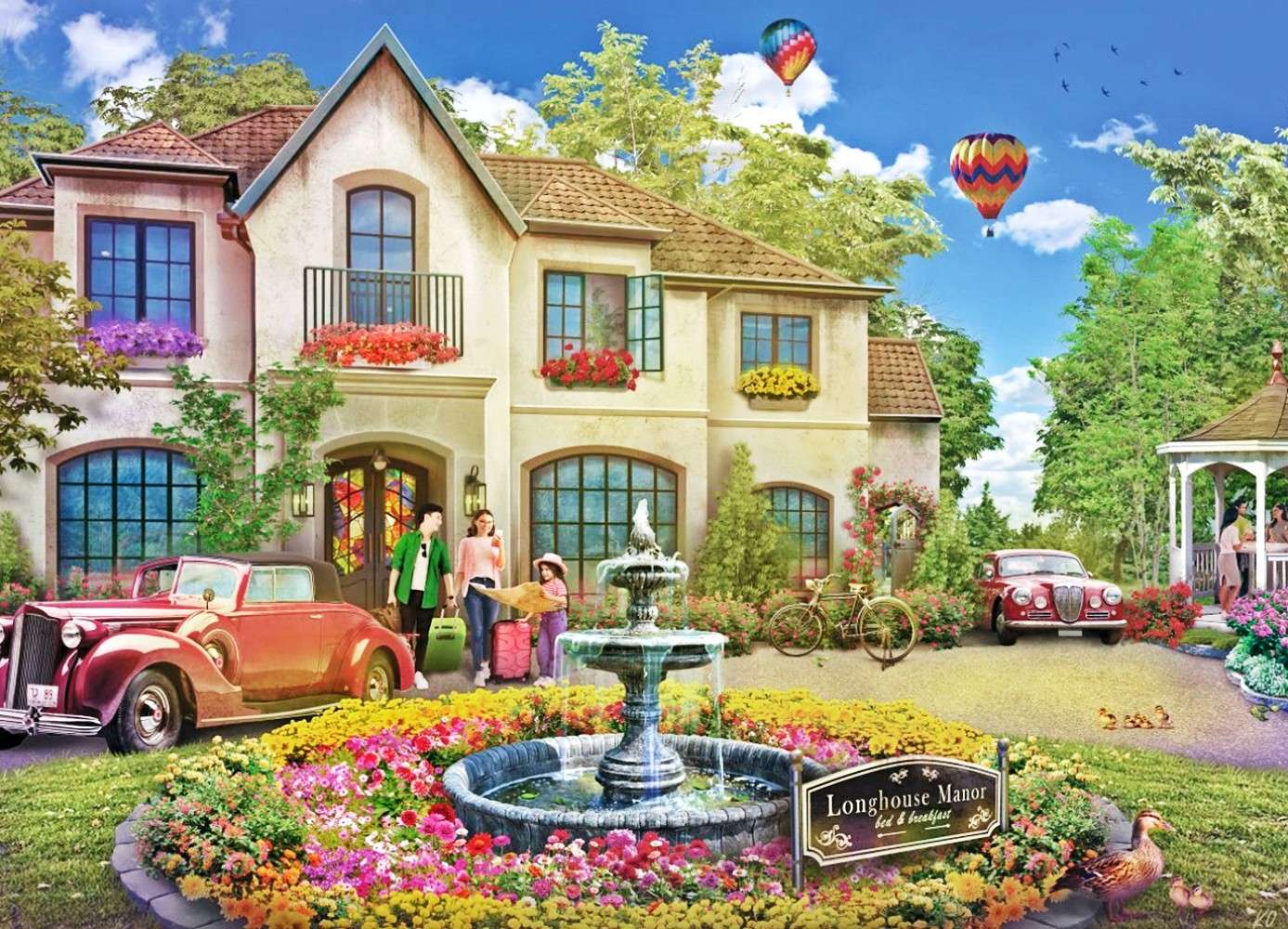B&B Longhouse Manor jigsaw puzzle online