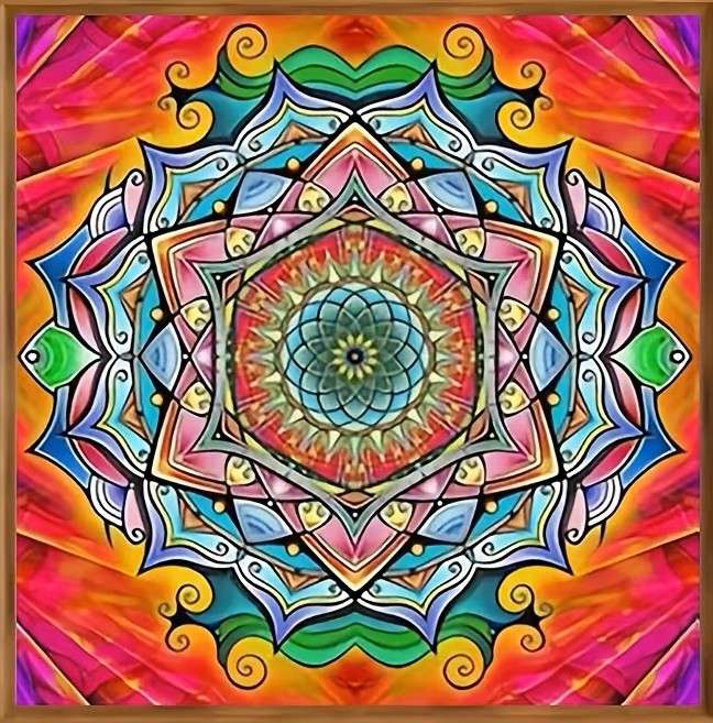 mandala for meditation jigsaw puzzle online
