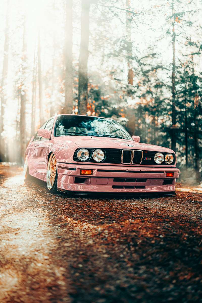růžový tuning bmw skládačky online