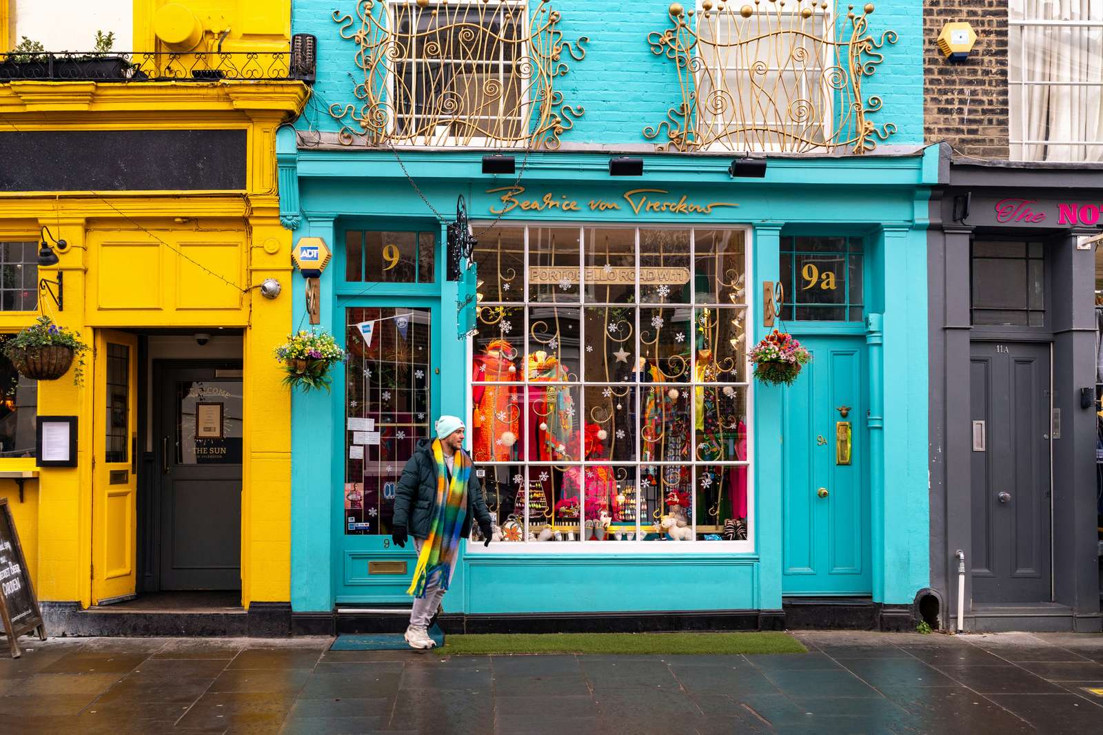 Portobello Road, Notting Hill, Londres puzzle en ligne