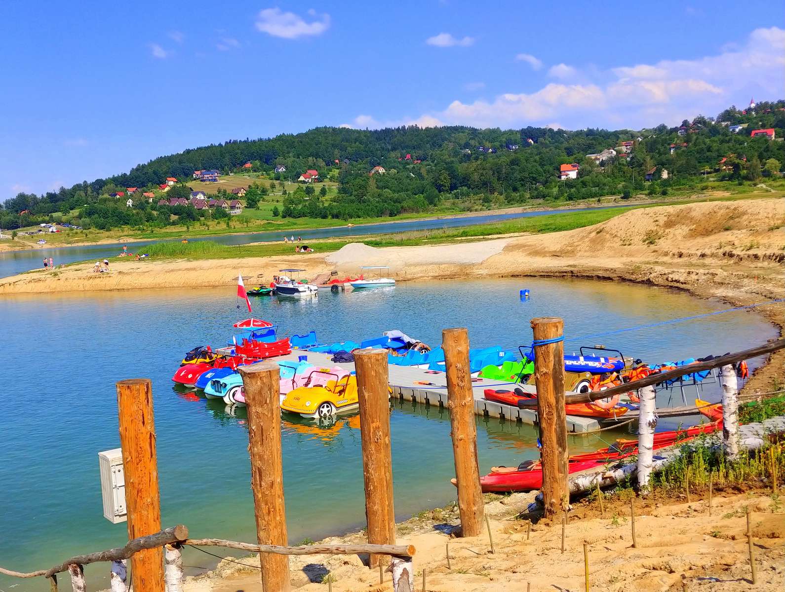 Jezero Mucharskie online puzzle