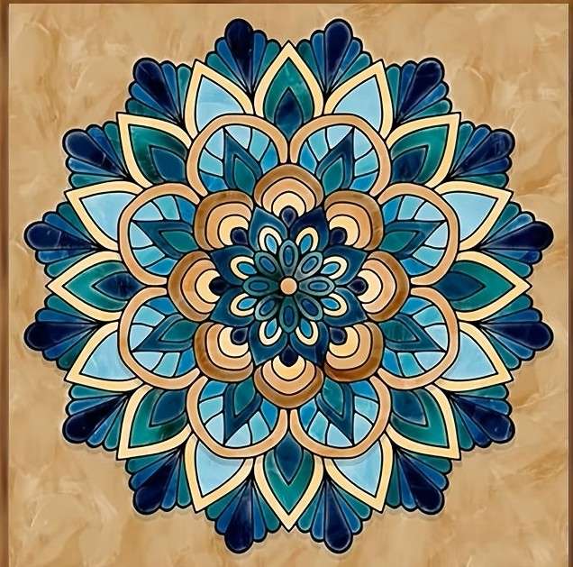Mandala für Meditation Puzzlespiel online