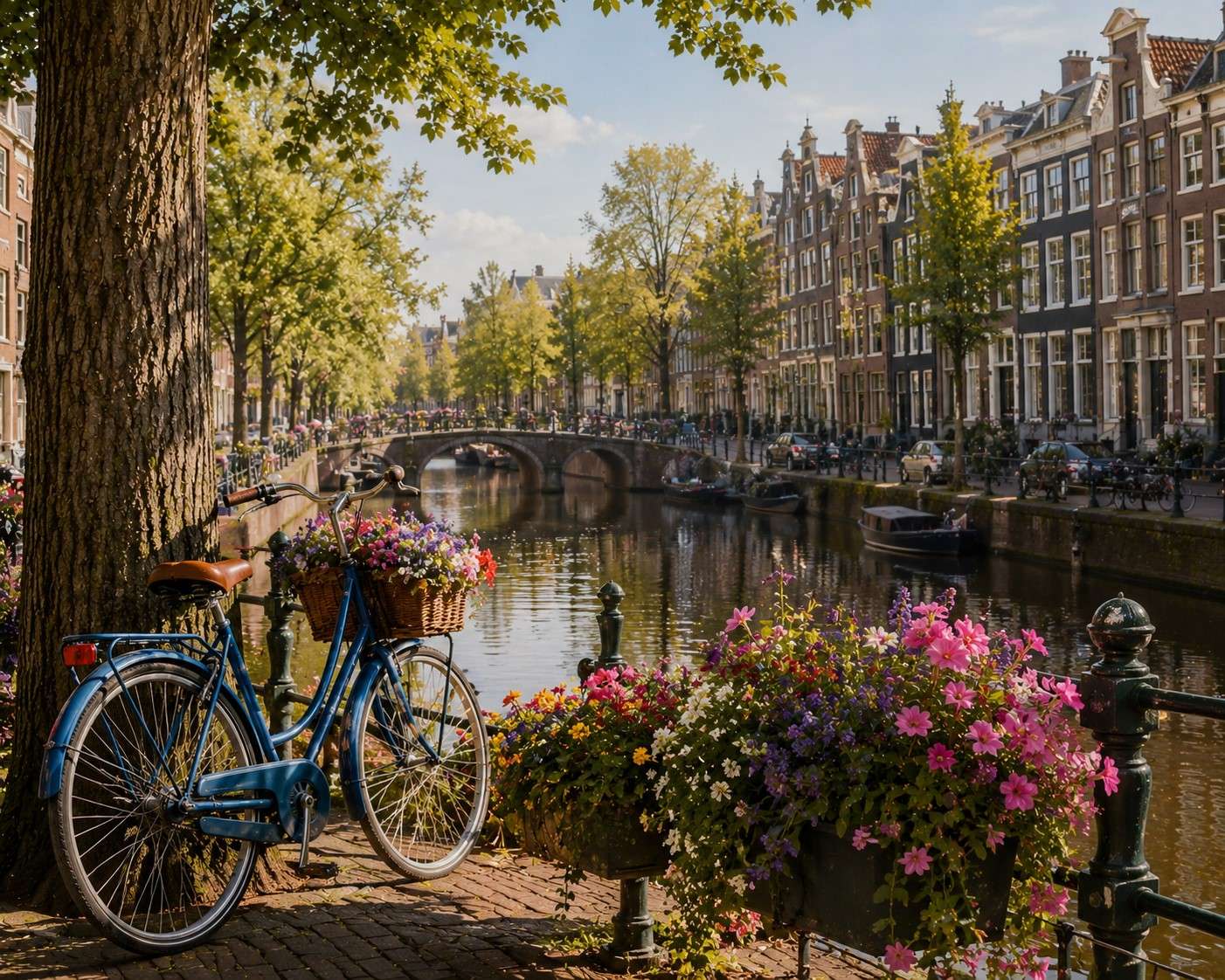 Um dia em Amsterdã puzzle online