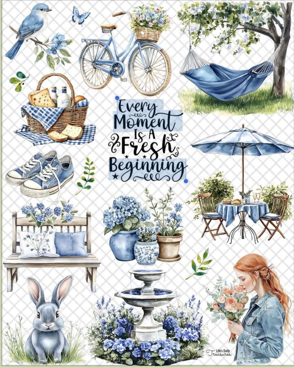 Profiter des petites choses de la vie puzzle en ligne