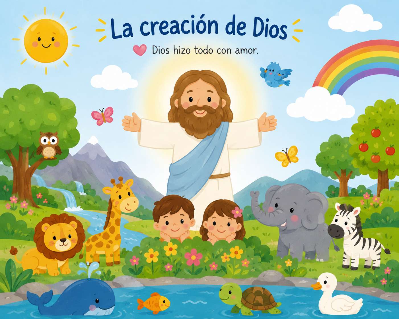 La creazione di Dio puzzle online