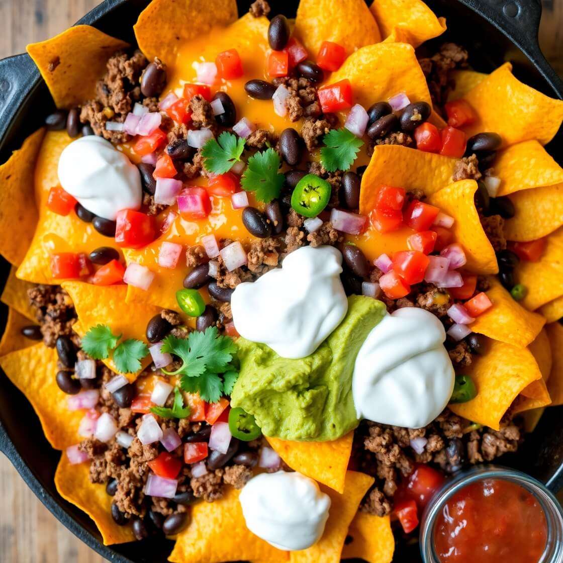 Nachos de casă puzzle online