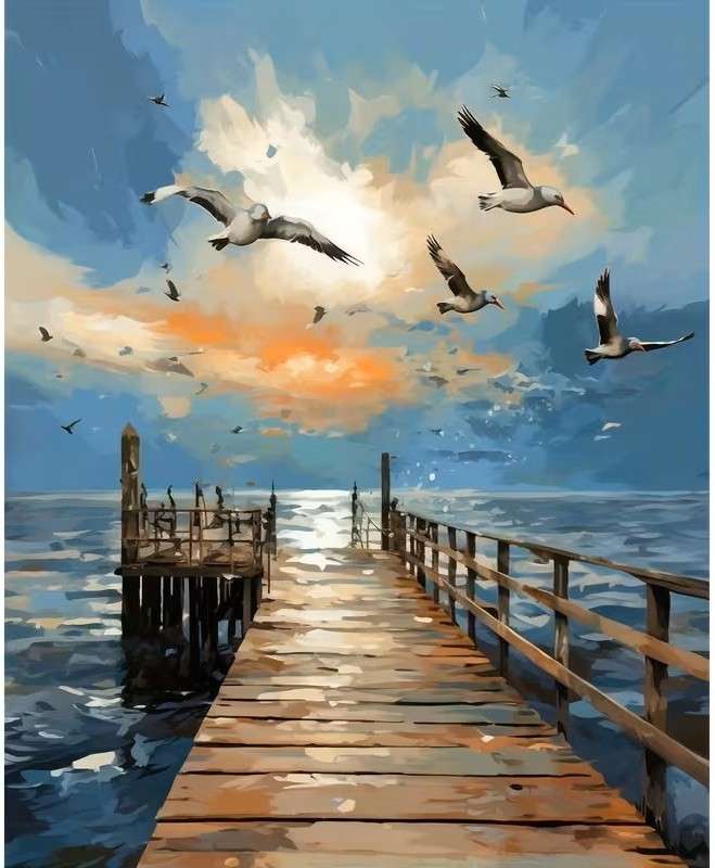 molo sul mare puzzle online
