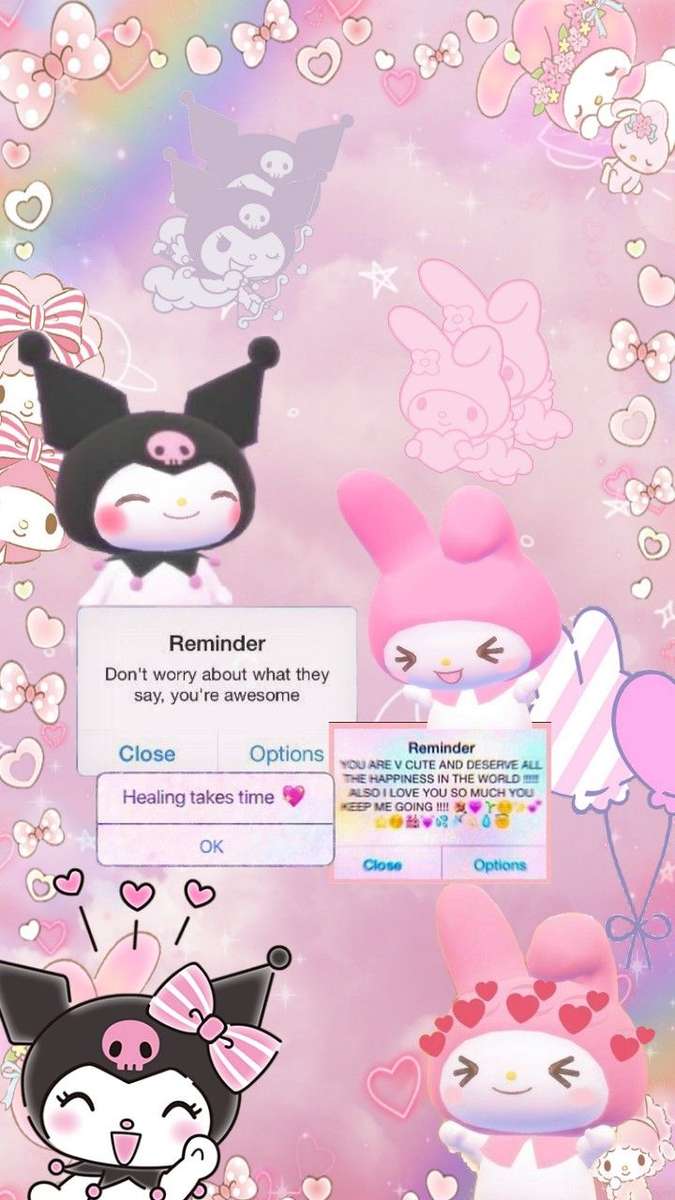 Melo und Kuro Puzzlespiel online