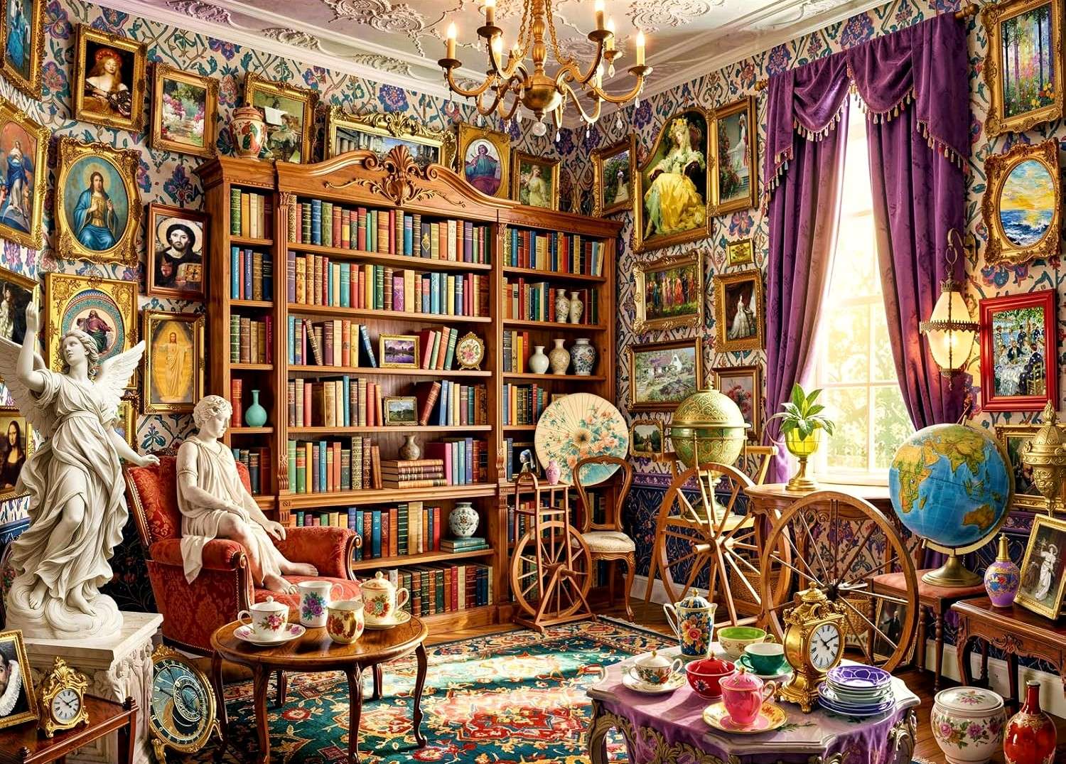 Sammlerbibliothek Online-Puzzle