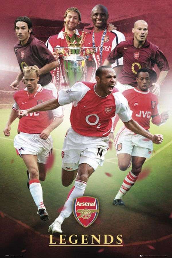 Az Arsenal legendái kirakós online