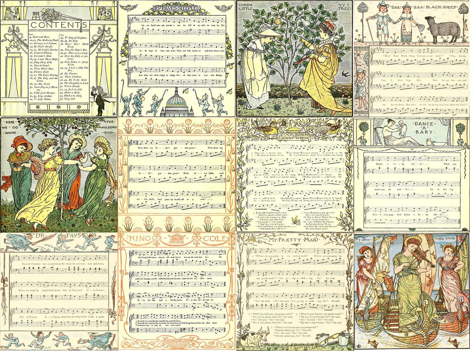 Crane W -1900- The Baby's Opera-03 Puzzlespiel online