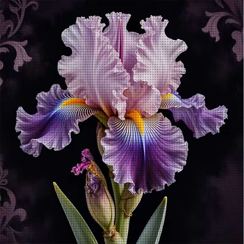primavera, linda íris puzzle online