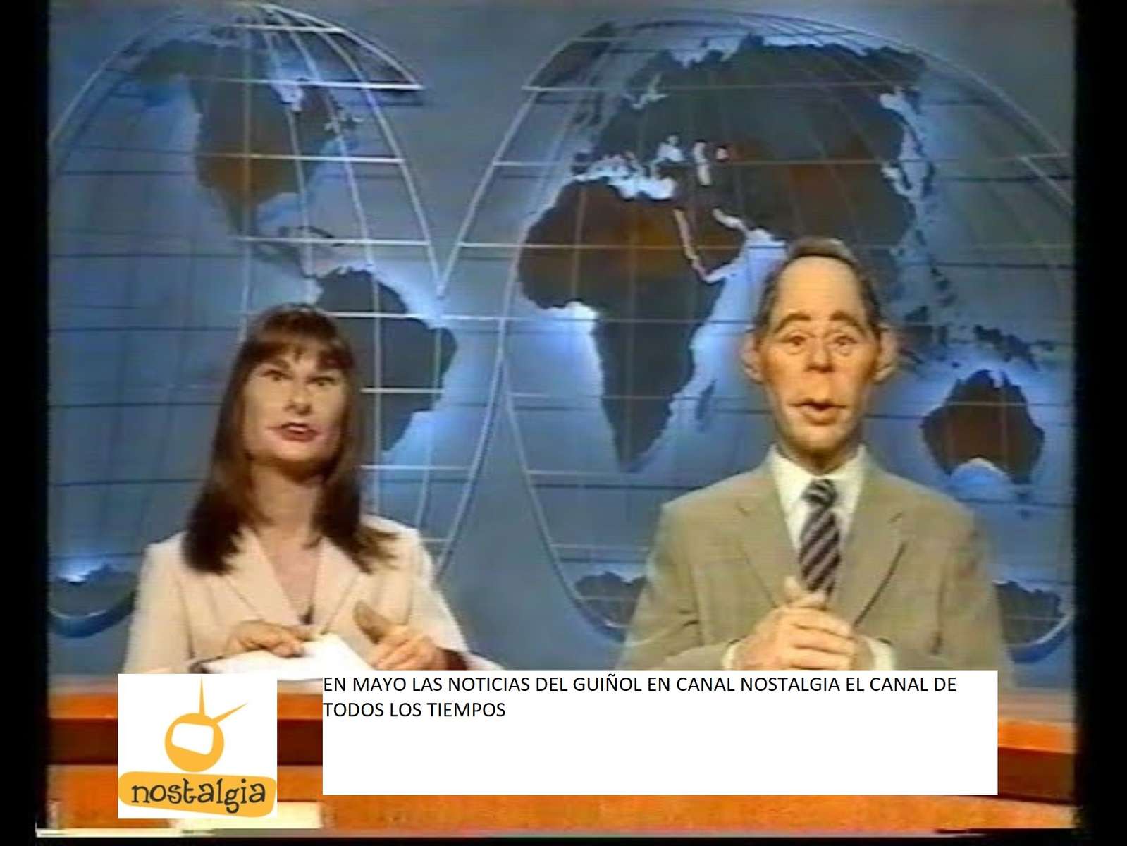 AS NOTÍCIAS DO GUIÑOL NO CANAL NOSTALGIA puzzle online