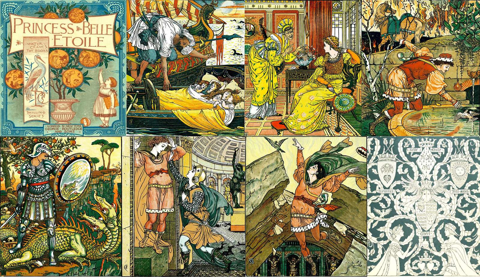 Grue W -1874- Princesse Belle Etoile puzzle en ligne