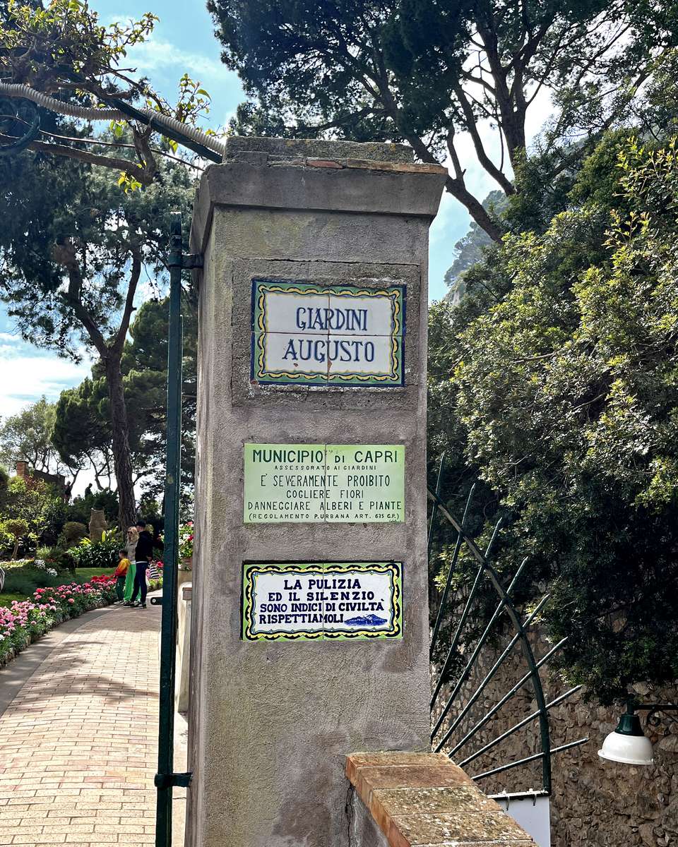 Giardini di Augusto puzzle online