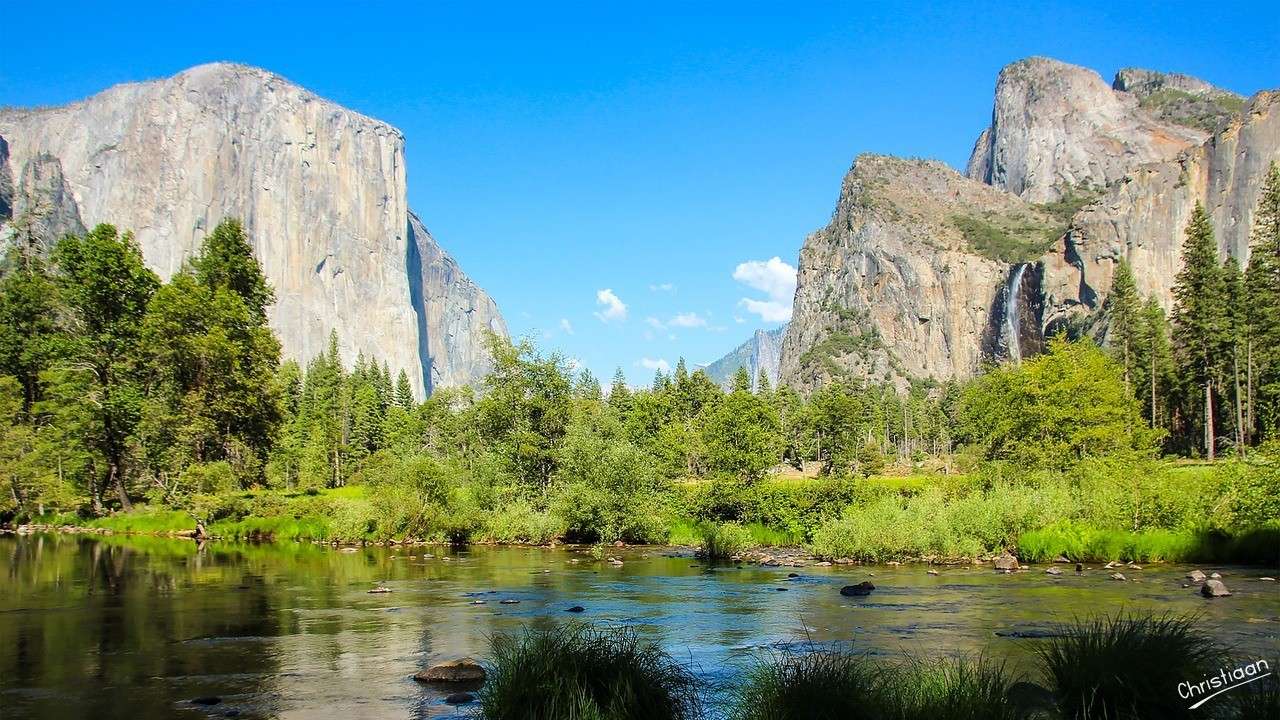 Yosemite, Park, Kalifornien. Pussel online