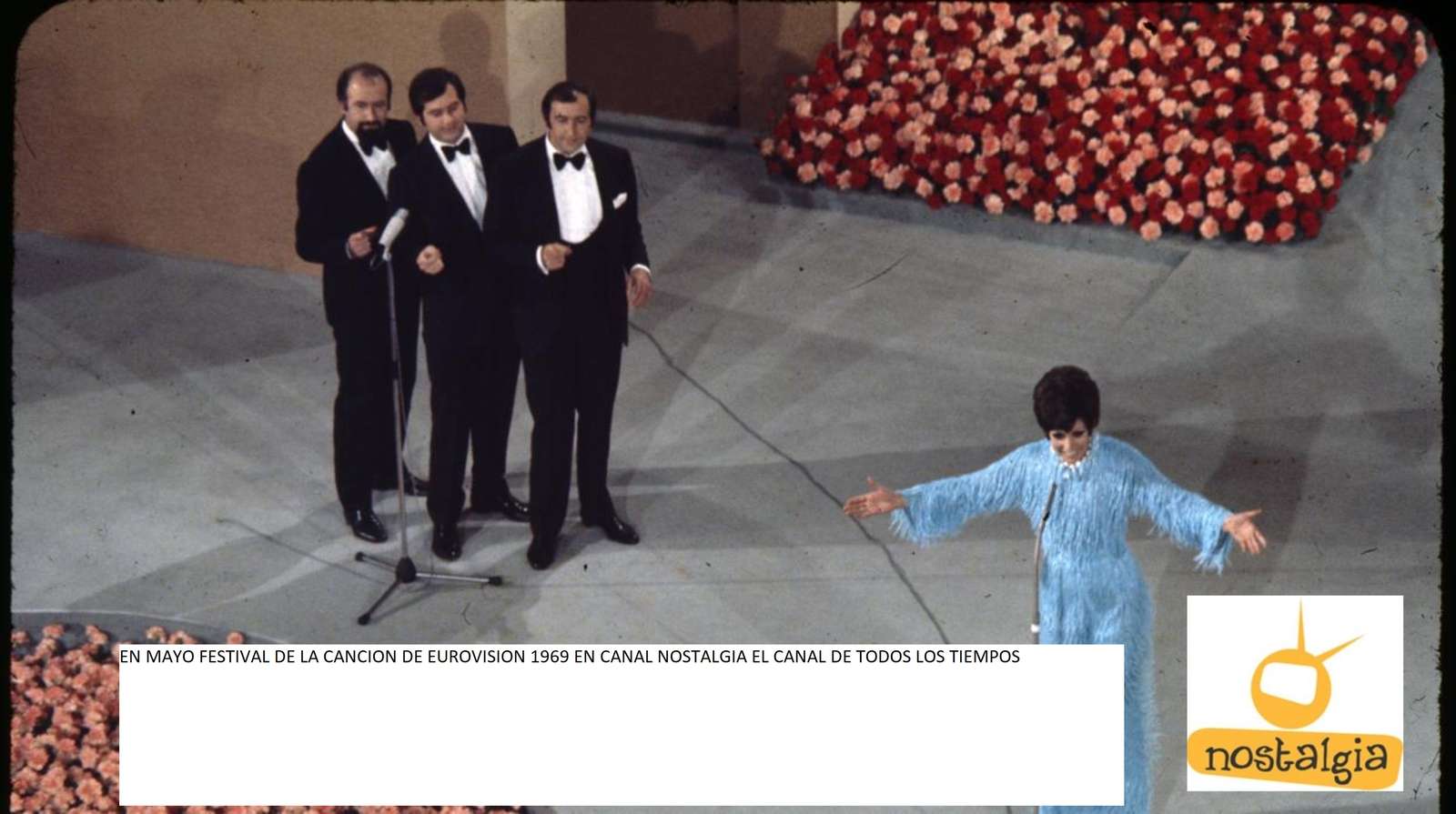 FESTIWAL PIOSENKI EUROWIZJI 1969 NA KANALE puzzle online