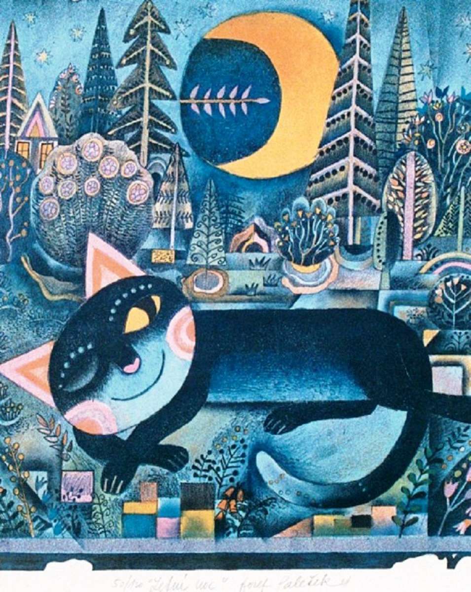 Kat Slapende puzzle en ligne