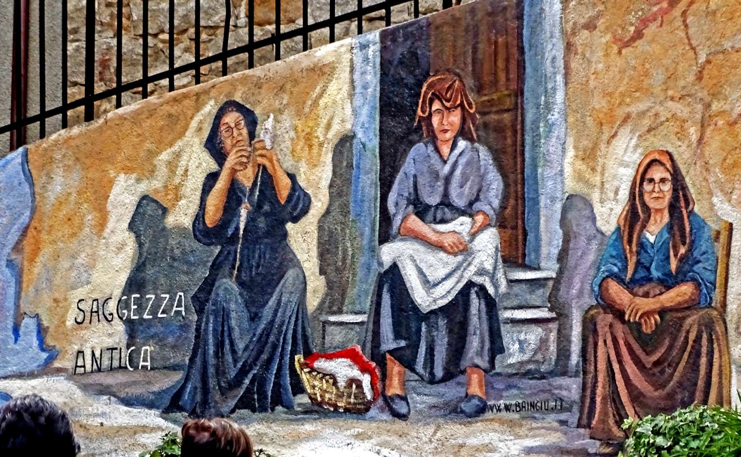 Sardaigne. Orgosolo. Corso Repubblica puzzle en ligne