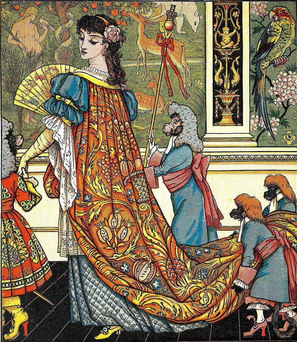 Crane W -1874- Beauty and Beast_18 pussel på nätet