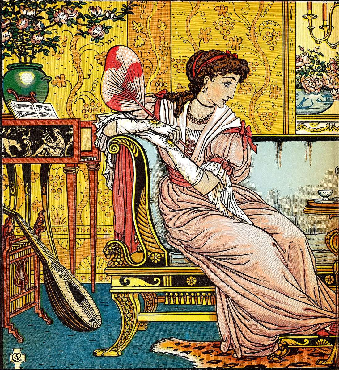 Crane W -1874- Beauty and Beast_12 pussel på nätet