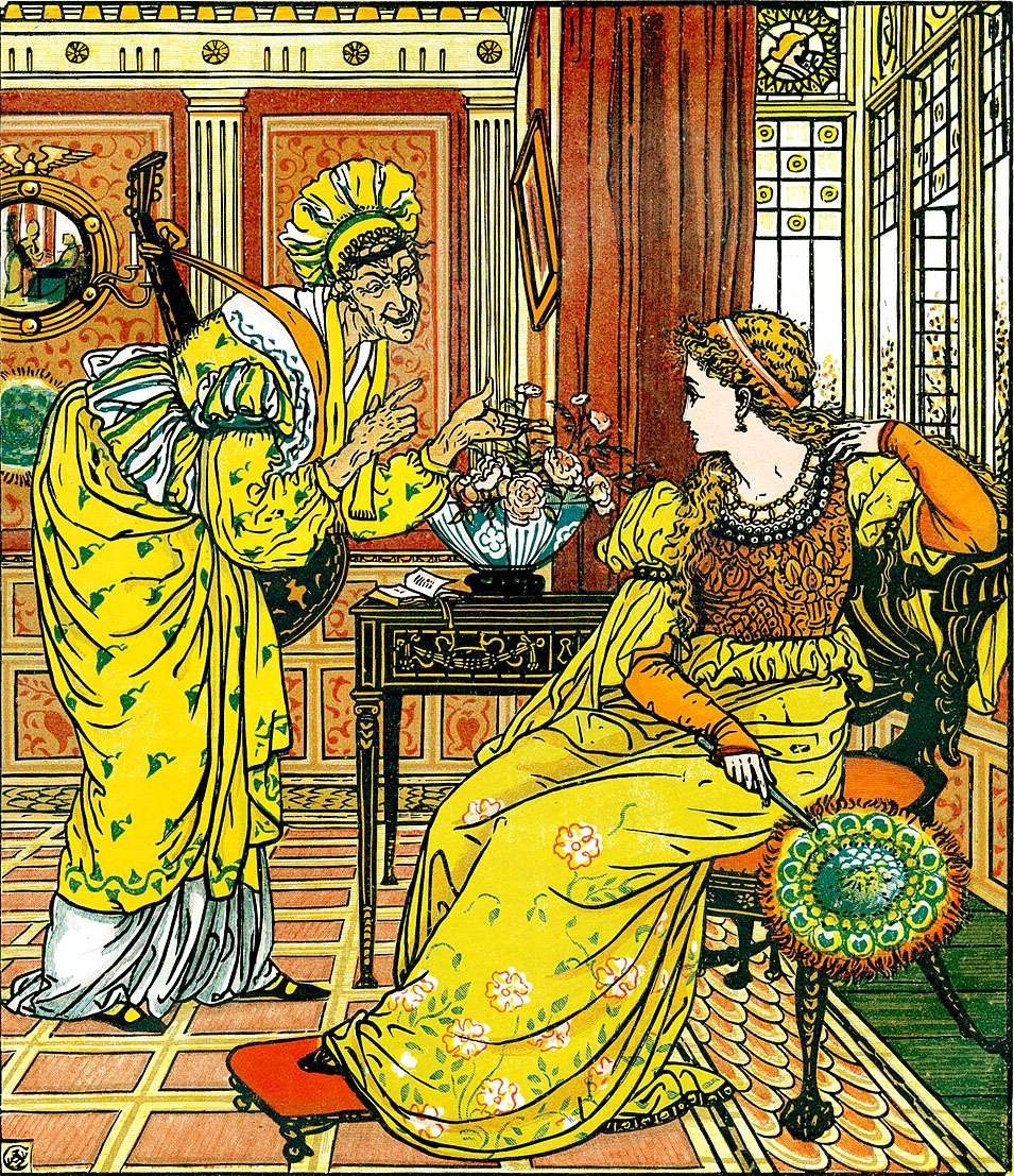 Crane W -1874- Prinsessan Belle Etoile_11 Pussel online
