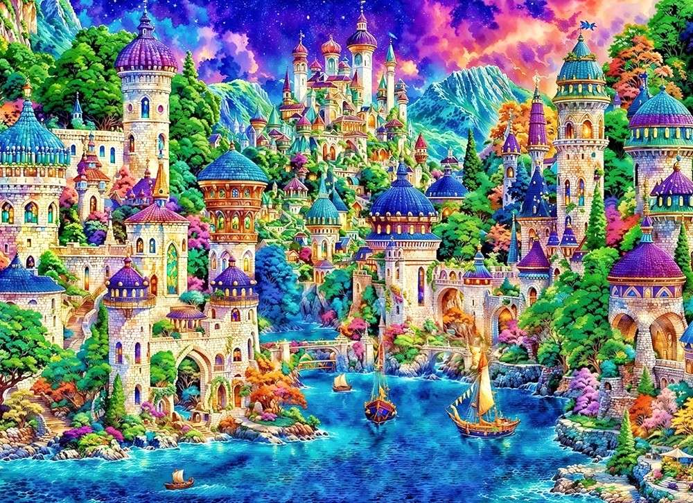 Castle by the Sea online puzzle