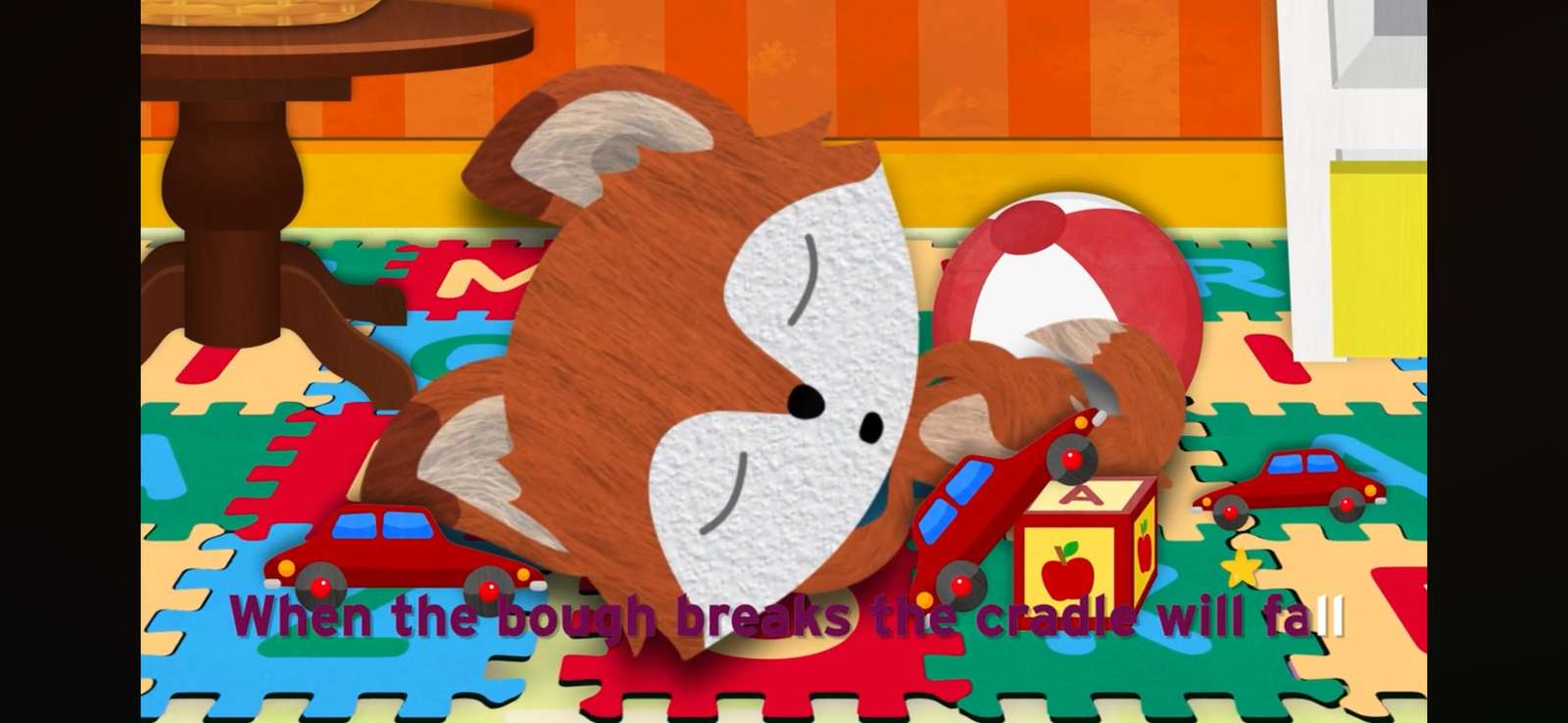 Renard endormi puzzle en ligne