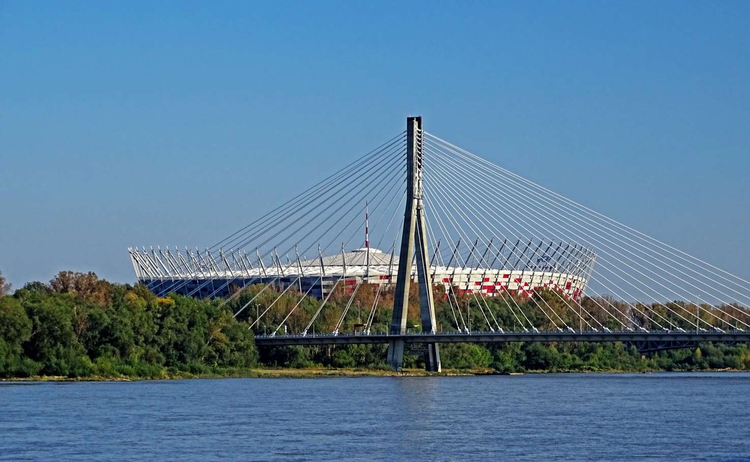 Pont Świętokrzyski et PGE Narodowy puzzle en ligne