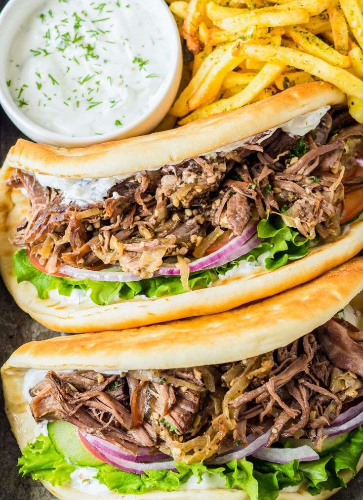 Sandwichs au bœuf râpé puzzle en ligne