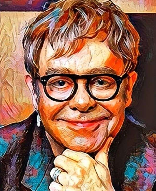 Elton John - brytyjski kompozytor i piosenkarz puzzle en ligne