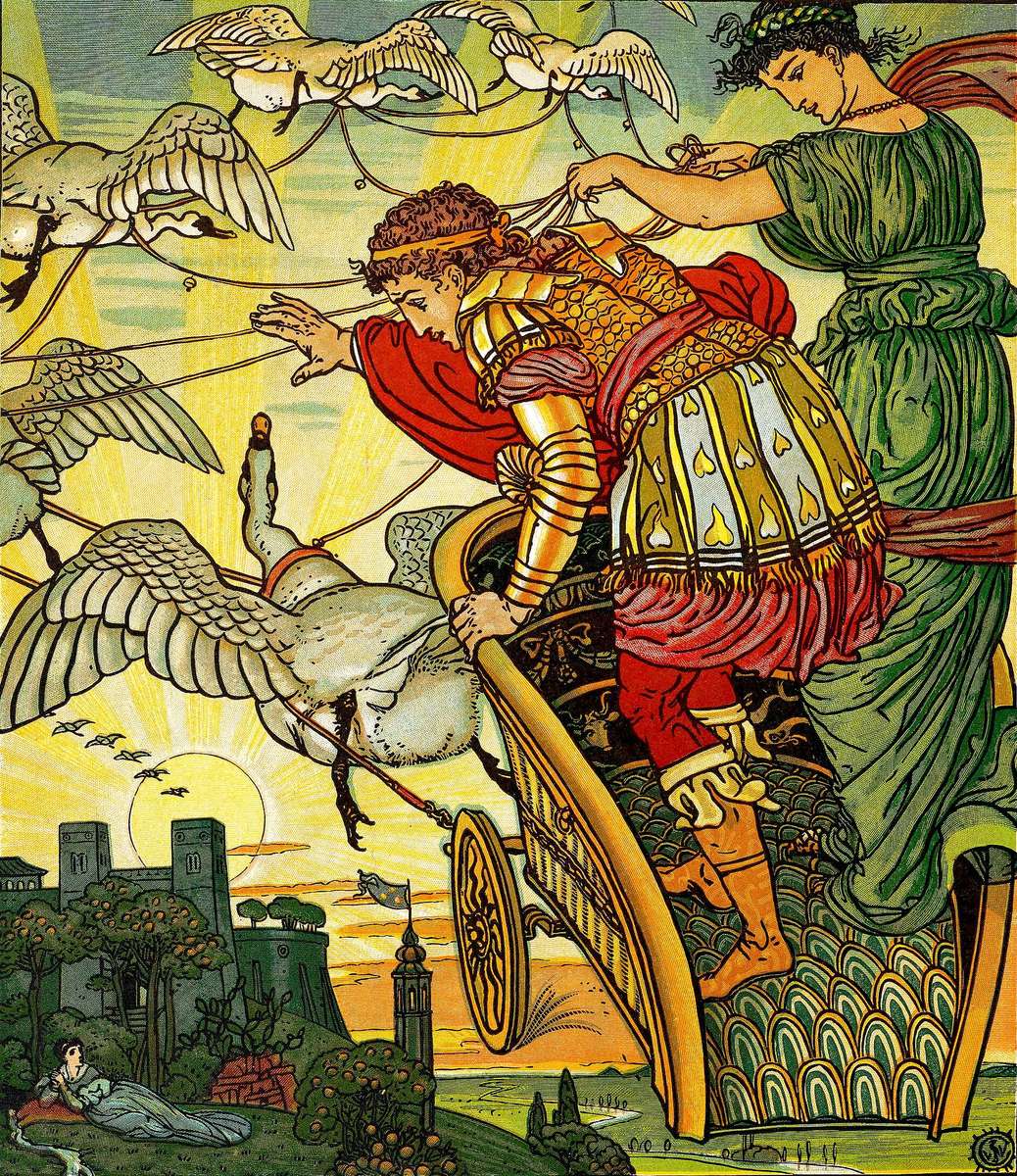 Crane W -1875- Yellow Dwarf_18 Pussel online