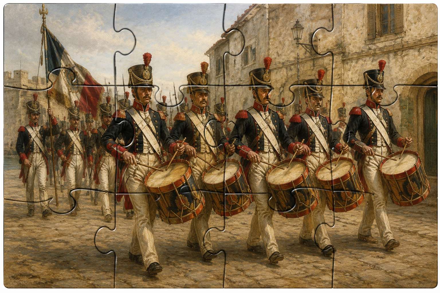 Das geheimnisvolle Bild Puzzlespiel online