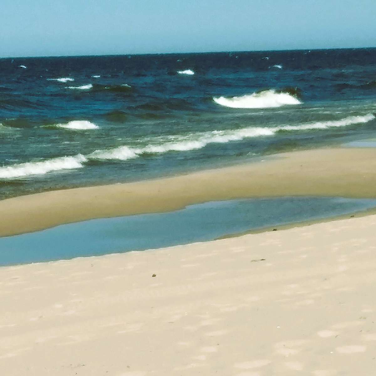 Strand von Sztutowo Puzzlespiel online