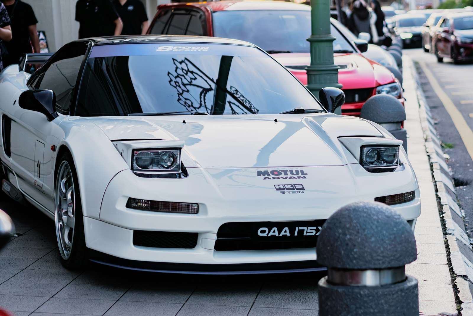 white honda nsx tuning car jigsaw puzzle online