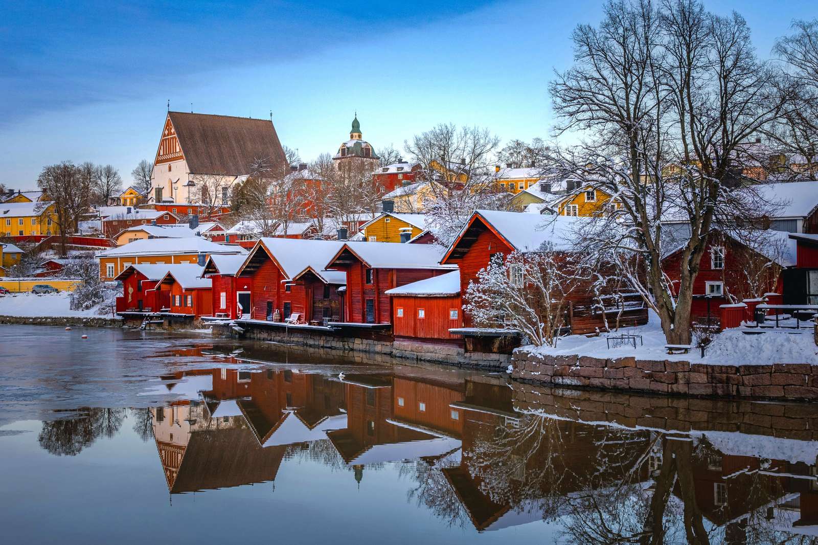 Porvoo, Finnland Online-Puzzle