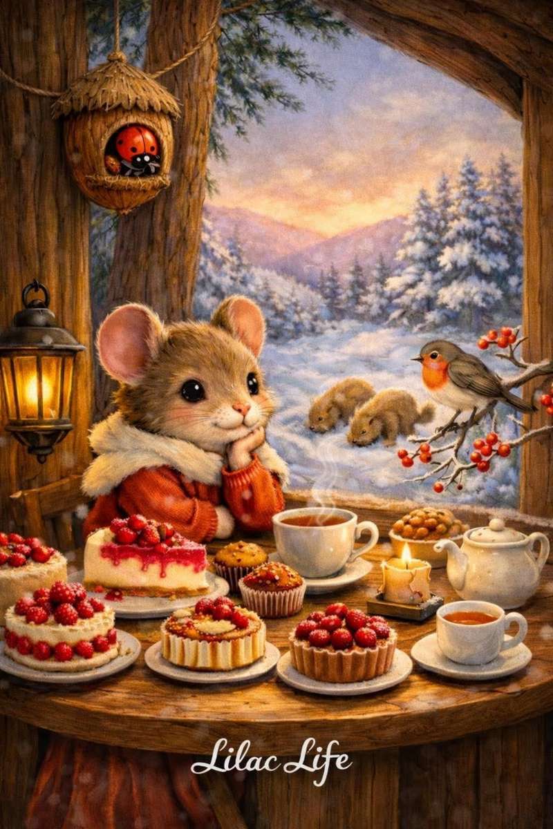 een zeer hebzuchtige muis legpuzzel online