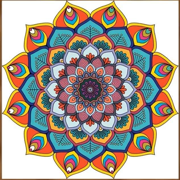 modello caleidoscopio puzzle online