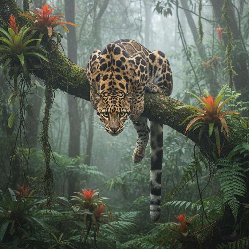 jaguar in de jungle online puzzel