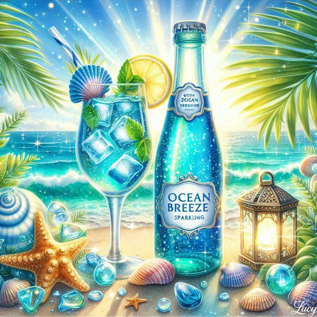Oceaanbries sprankelend legpuzzel online