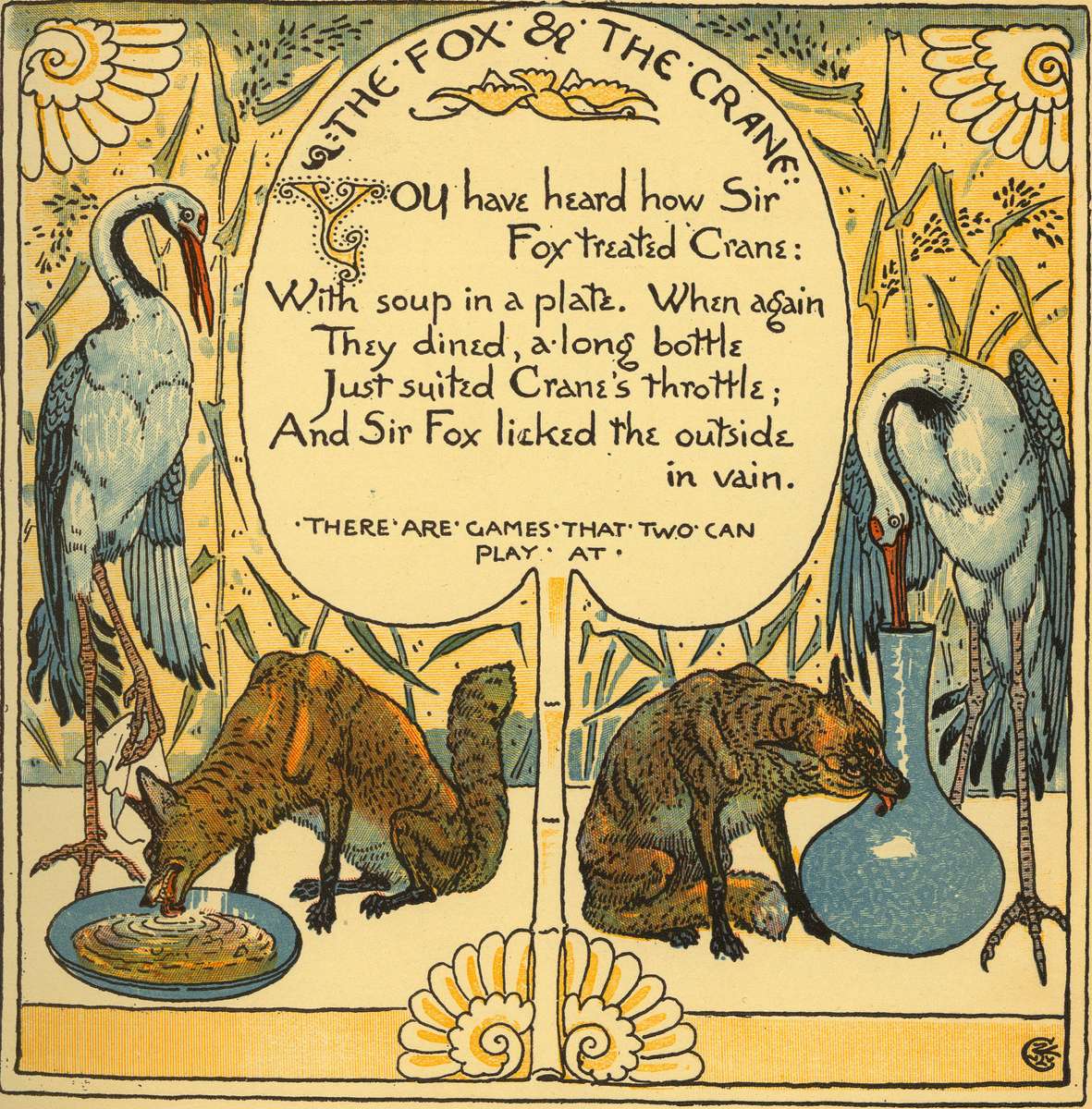 Crane W -1890- Baby's eigen Aesop_151 legpuzzel online