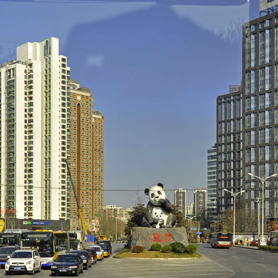 Peking - tér pandákkal kirakós online