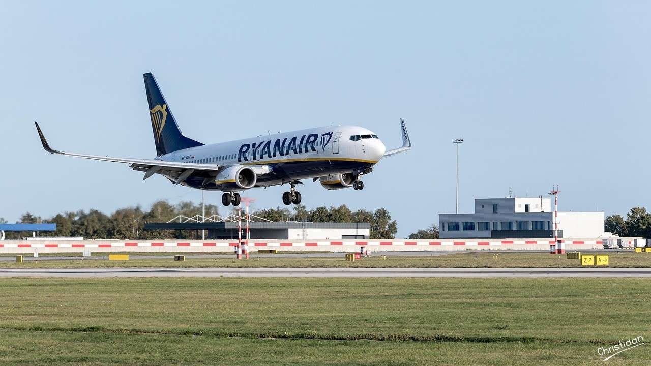 Aereo passeggeri, aereo, aviazione. puzzle online
