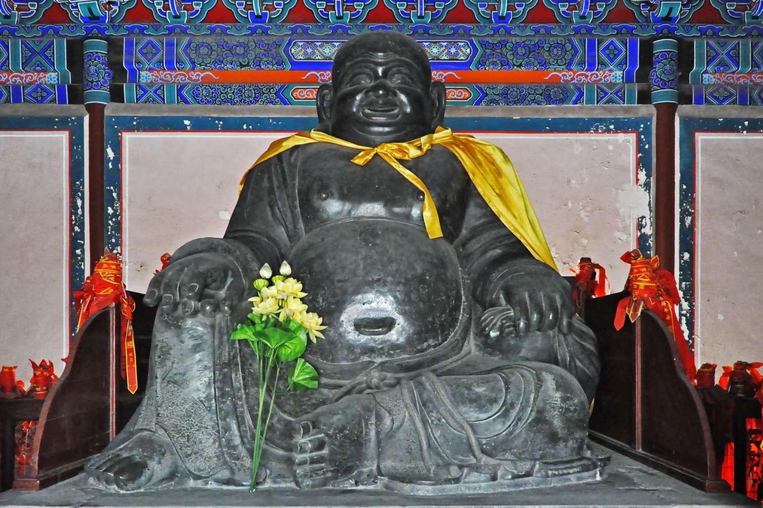 Buda sonriente rompecabezas en línea