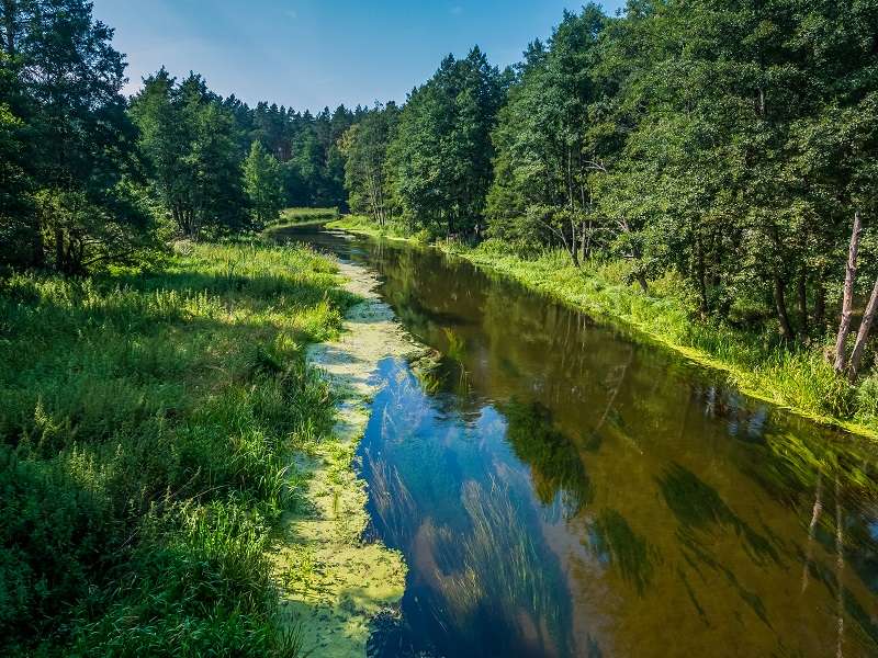 Malerische Landschaft von Podlachien Puzzlespiel online